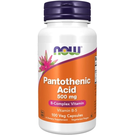 PANTOTHENIC ACID 500MG - 100VCAPS