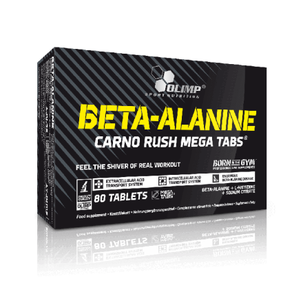 Beta Alanine Carno Rush Mega Tabs 80 Tab