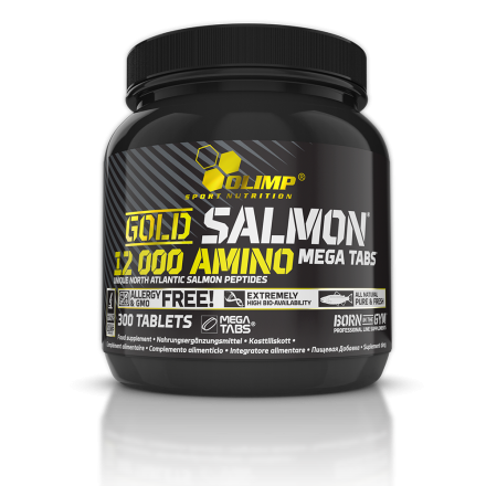 Amino Mega Tabs Gold Salmon 1200 300tab