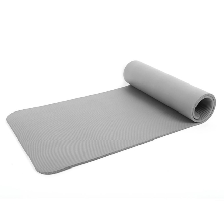 NBR YOGA MAT - 1,5cm gray