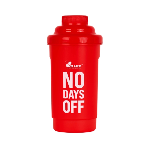 SHAKER 600ML NO DAYS OFF RED