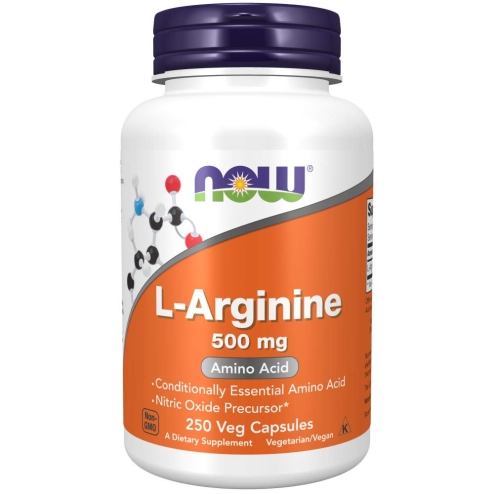 L-ARGININE 500MG 250CAPS