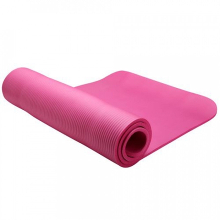 NBR YOGA MAT - 1 cm pink