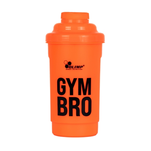 SHAKER 600ML GYM BRO ORANGE