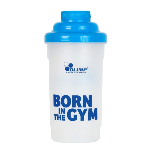 SHAKER 600ML BORN IN THE GYM BLUE