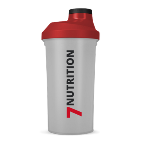 SHAKER TRANSPARENT RED CAP 700ML